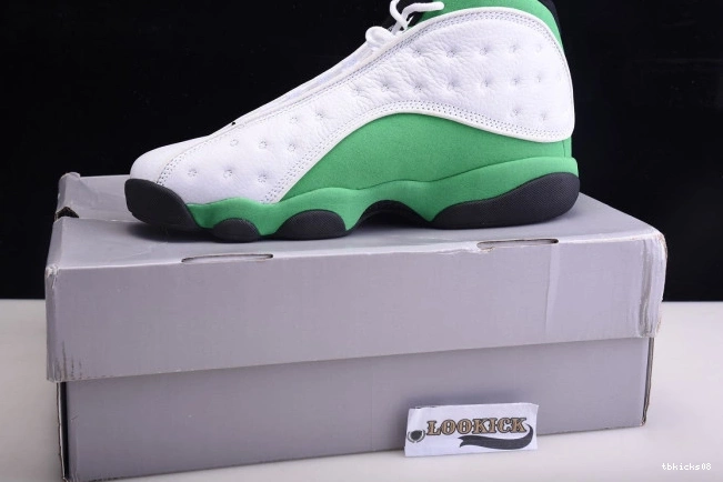 Cheap TBkick 13 Green Air DB6537-113 Jordan Lucky 0803